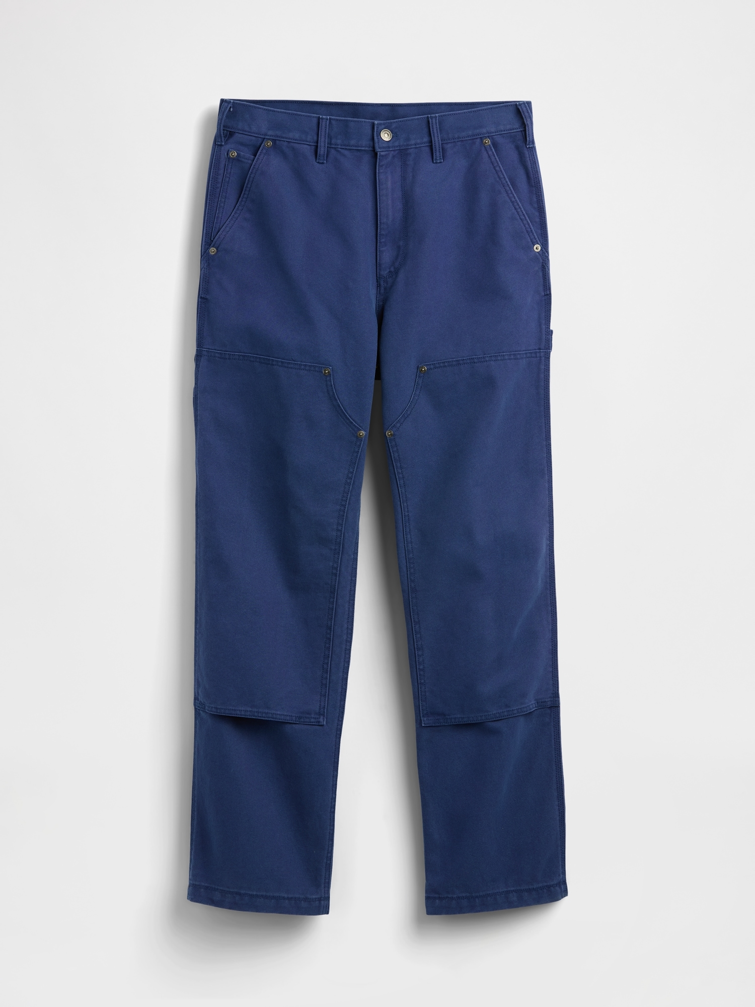 90s Loose Canvas Double-Knee Carpenter Pants