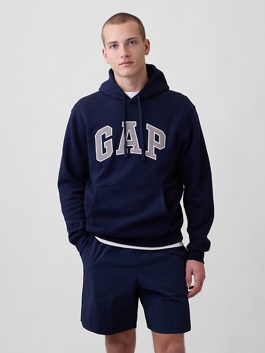 Image number 1 showing, Adult VintageSoft Arch Logo Hoodie