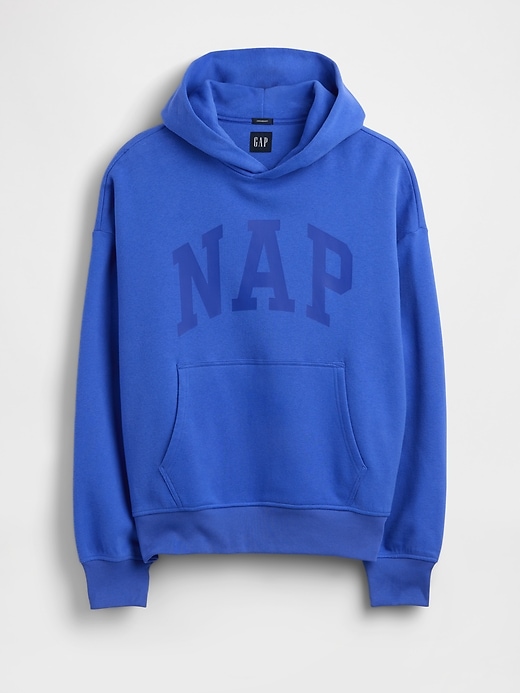 Image number 7 showing, Adult VintageSoft NAP Logo Hoodie