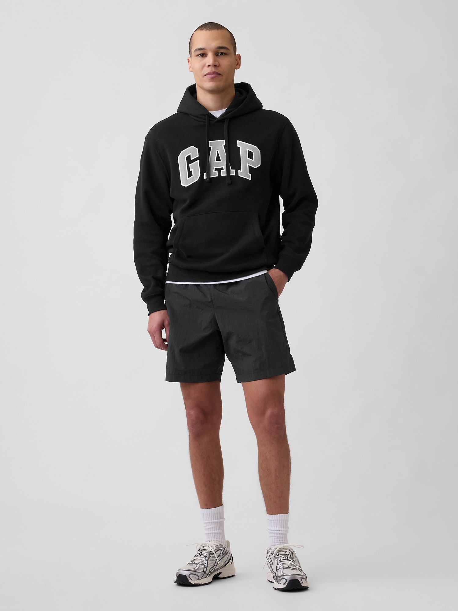 Мужские худи Gap Adult VintageSoft Arch Logo — фото 2