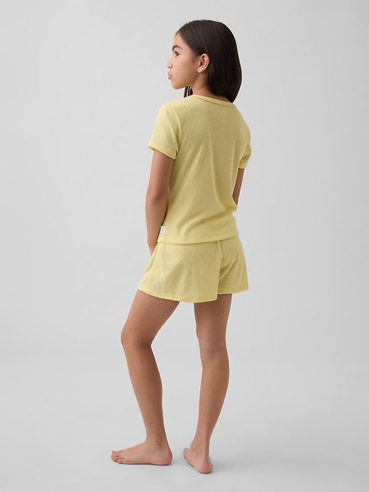 Image number 3 showing, Kids Recycled Pointelle PJ T-Shirt