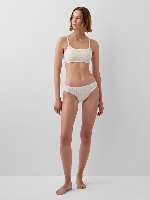Image number 3 showing, Organic Stretch Cotton Bikini