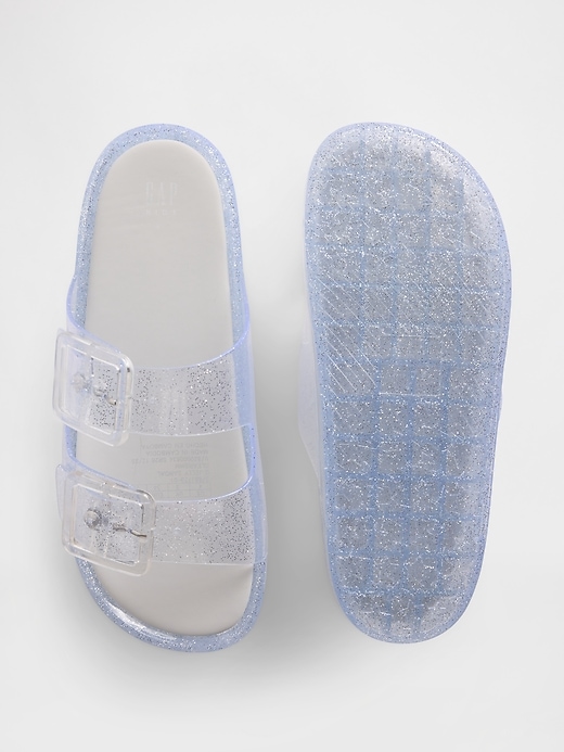 Image number 3 showing, Kids Buckle Jelly Sandals