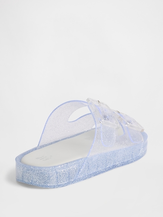 Image number 4 showing, Kids Buckle Jelly Sandals