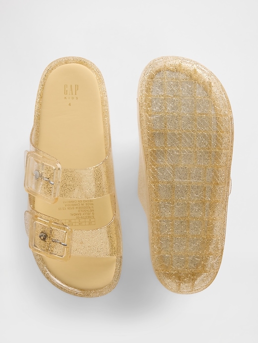Image number 3 showing, Kids Buckle Jelly Sandals