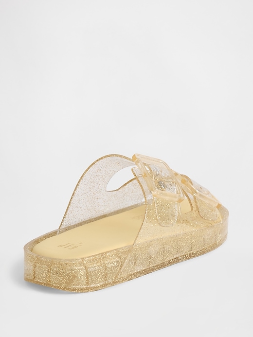 Image number 4 showing, Kids Buckle Jelly Sandals