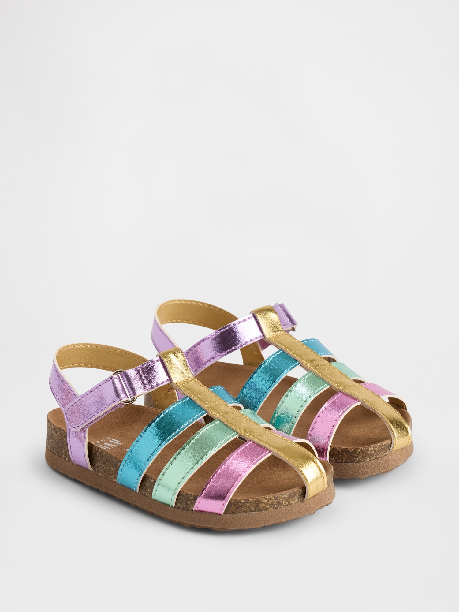Детские сандалии Gap Metallic Fisherman — фото 2