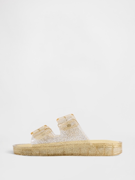 Image number 5 showing, Kids Buckle Jelly Sandals