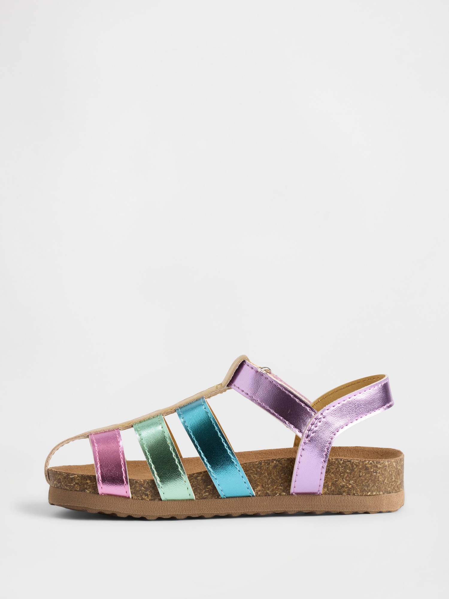 Детские сандалии Gap Metallic Fisherman — фото 5