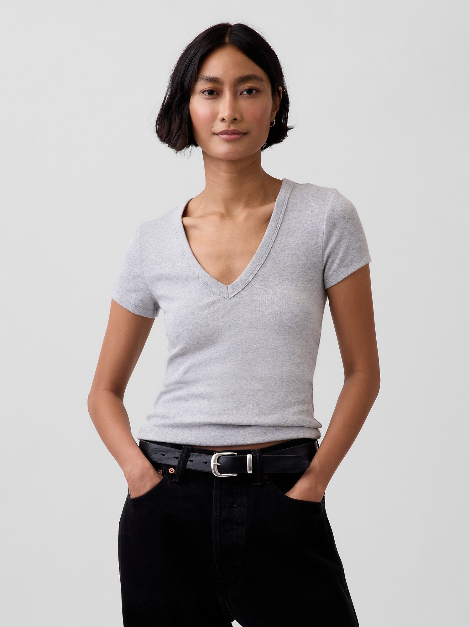 Modern V-Neck T-Shirt