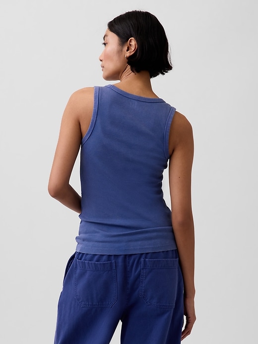 Image number 3 showing, Rib Scoop Tank Top