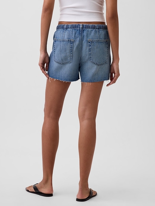 Image number 4 showing, Mid Rise UltraSoft Easy Denim Shorts