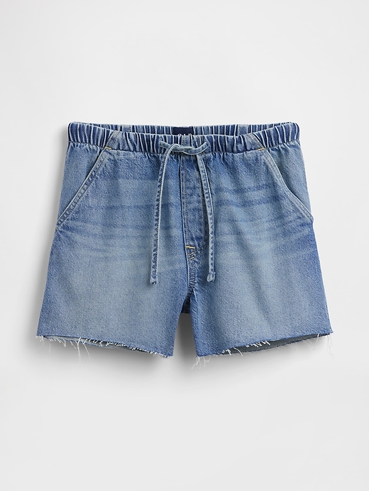 Image number 5 showing, Mid Rise UltraSoft Easy Denim Shorts