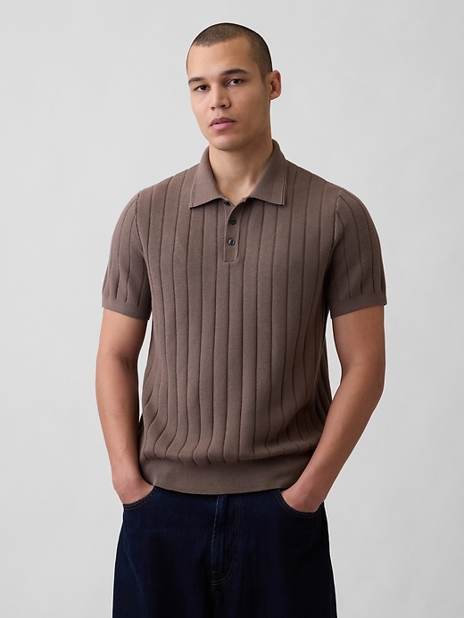 Image number 1 showing, Classic Polo Sweater