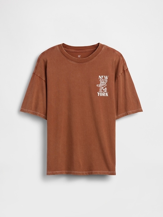 Image number 1 showing, Kids Relaxed Graphic T-Shirt