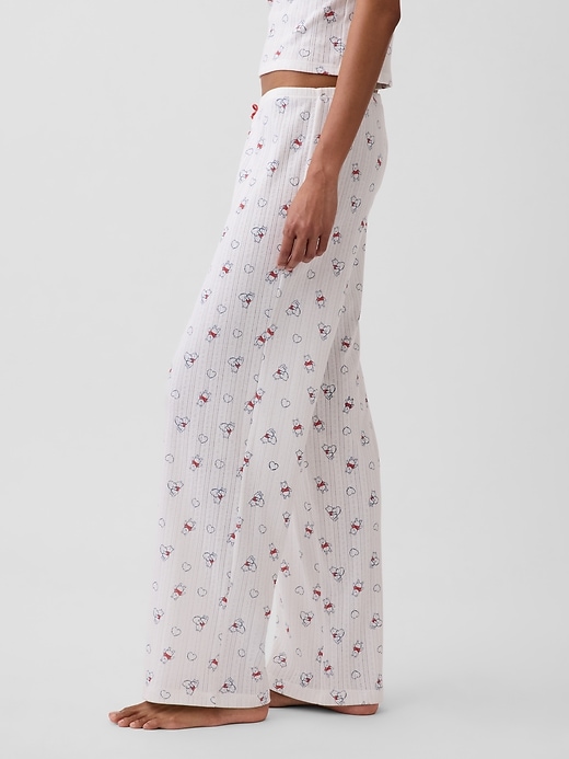 Image number 3 showing, Winnie the Pooh Pointelle PJ Pants