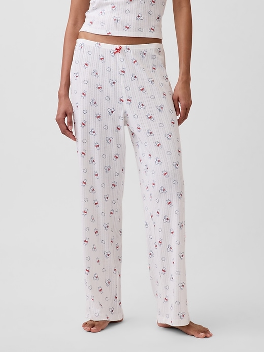 Image number 2 showing, Winnie the Pooh Pointelle PJ Pants