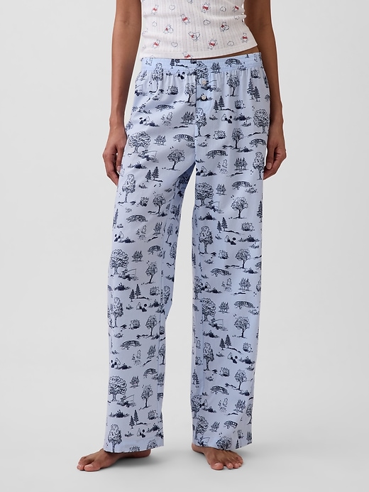 Image number 2 showing, Winnie The Pooh Poplin PJ Pants