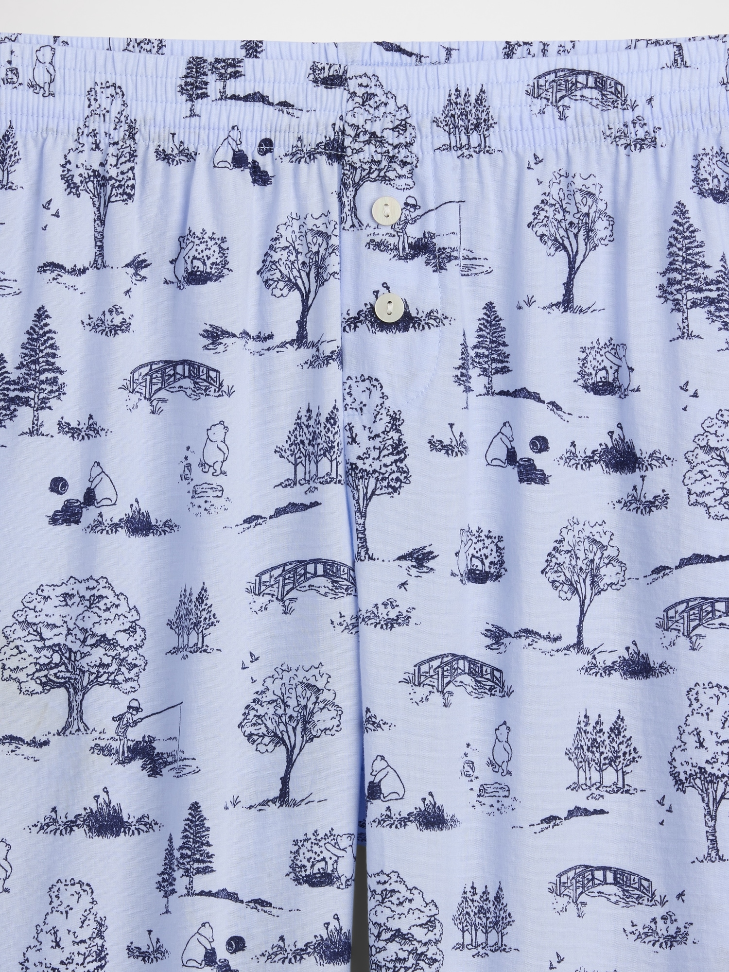Winnie The Pooh Poplin PJ Pants