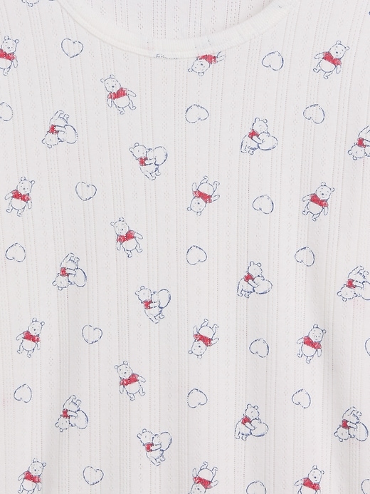 Image number 4 showing, Winnie the Pooh Pointelle PJ T-Shirt