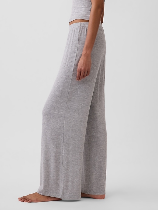 Image number 3 showing, Softest UltraFine Rib Modal PJ Pants
