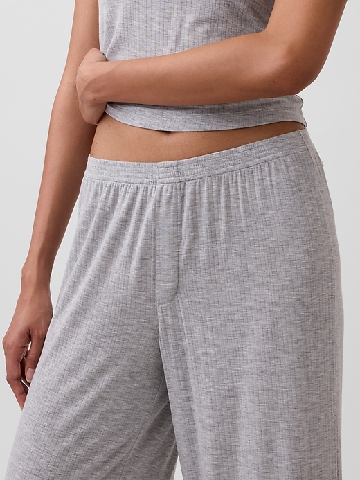 Image number 5 showing, Softest UltraFine Rib Modal PJ Pants
