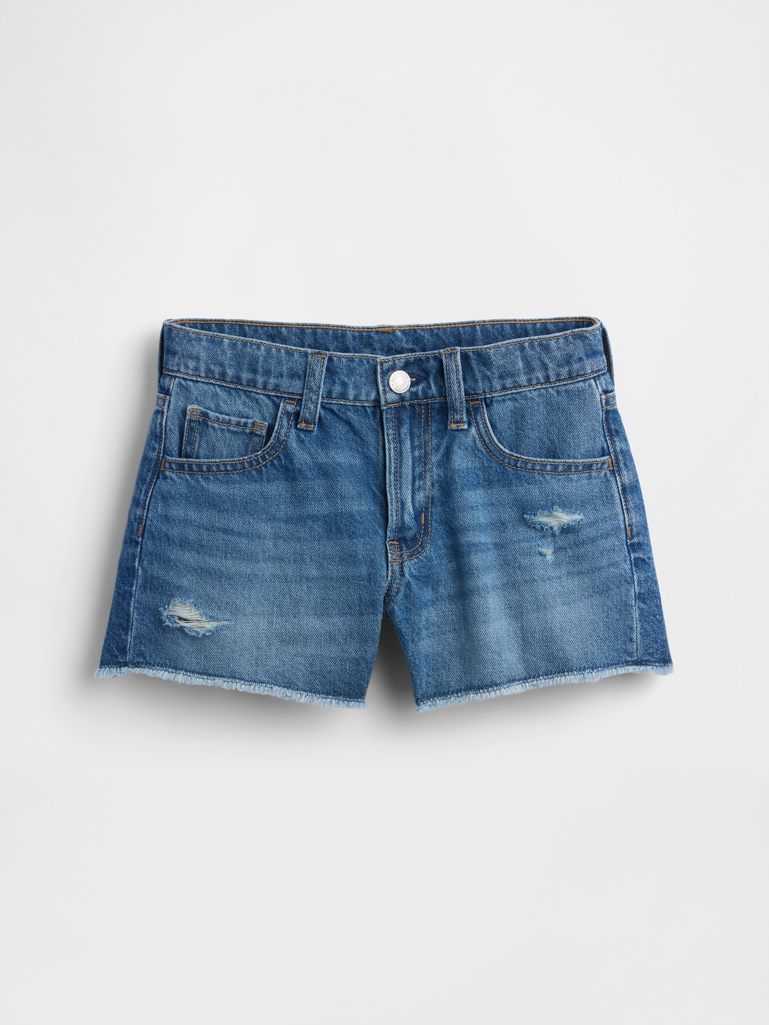 Детские шорты Gap Kids Low Rise Denim Shorts — фото 2