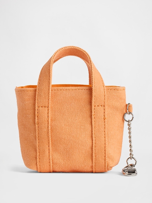 Image number 2 showing, Logo Tote Keychain Charm