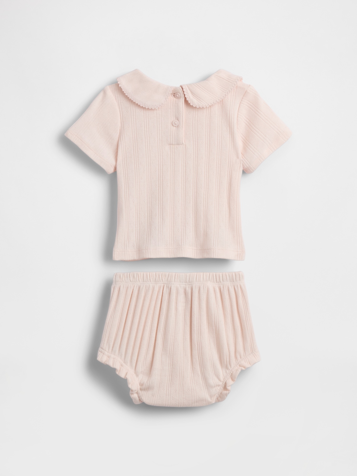 Детский комплект одежды Gap Baby Pointelle с вышивкой — фото 2