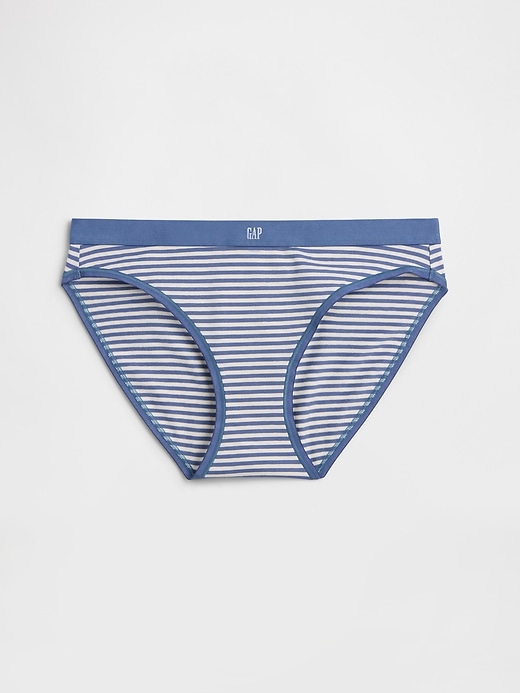 Image number 3 showing, Organic Stretch Cotton Logo Bikini