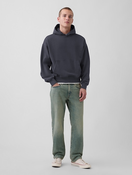 Image number 1 showing, Relaxed Straight Jeans