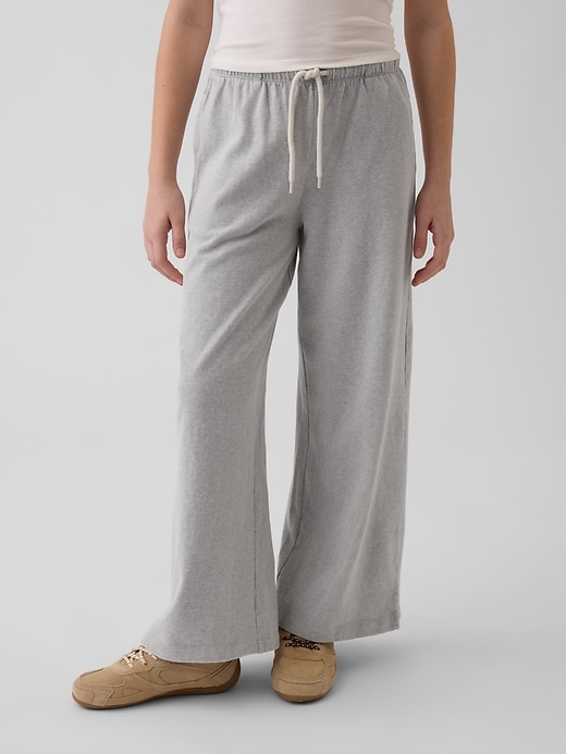 Image number 3 showing, Kids Relaxed Wide-Leg Pants