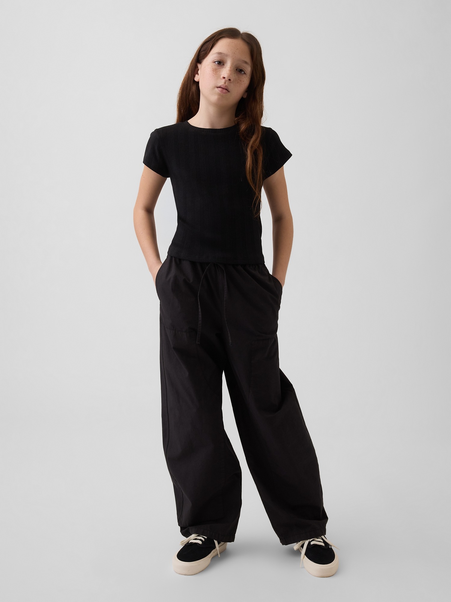 Детские брюки Gap Kids Easy Double-Knee Barrel Pants