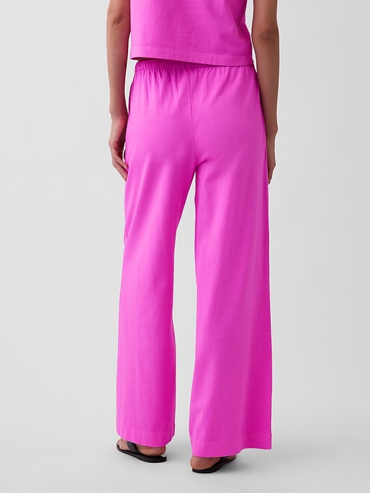 Image number 4 showing, Heavyweight Easy Wide-Leg Pants