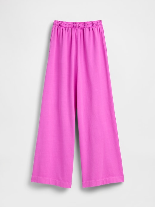 Image number 6 showing, Heavyweight Easy Wide-Leg Pants