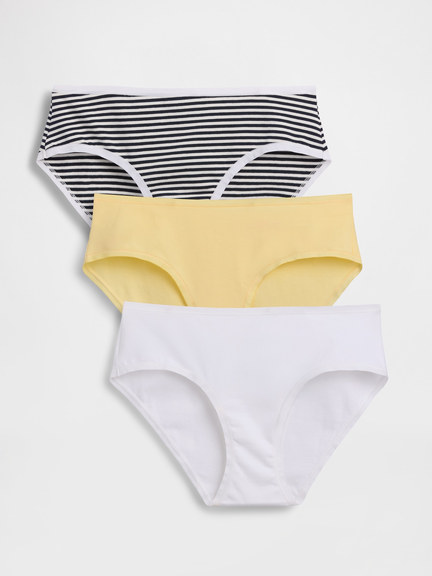 Organic Stretch Cotton Hipster (3-Pack)