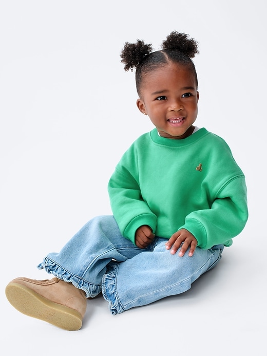 Image number 3 showing, Baby & Toddler VintageSoft Sweatshirt