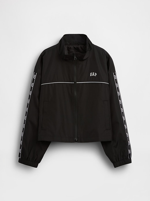 Image number 2 showing, Kids Relaxed Logo Windbreaker Jacket
