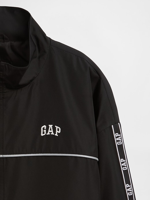 Image number 5 showing, Kids Relaxed Logo Windbreaker Jacket