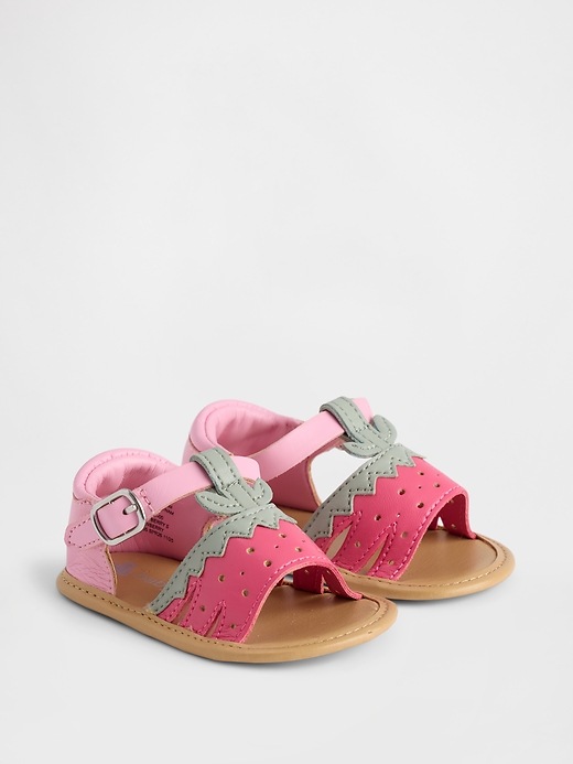 Image number 2 showing, Baby Strawberry Sandals