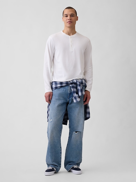 Image number 2 showing, LS SUEDED HENL