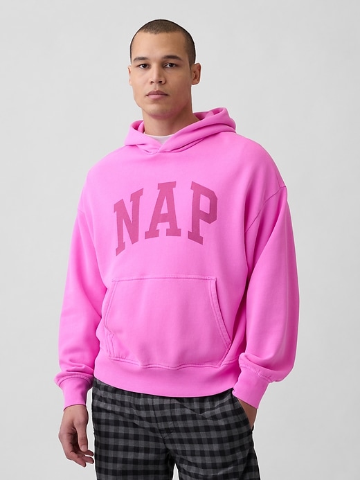 Image number 1 showing, VintageSoft NAP Logo Hoodie