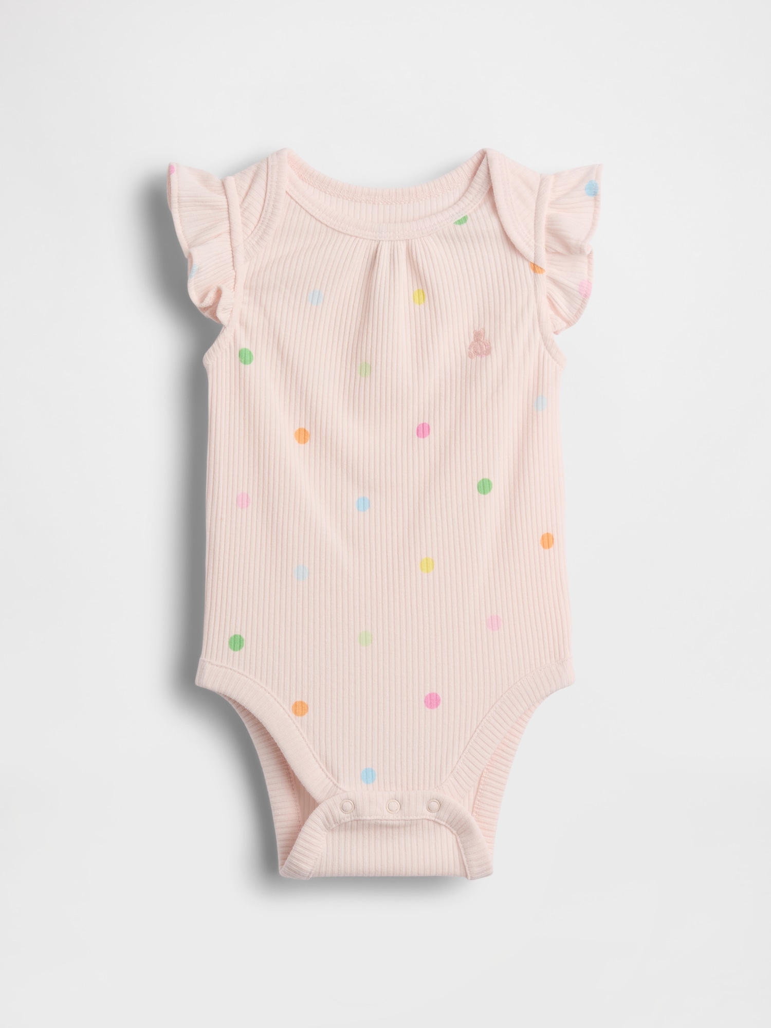 Baby First Favorites TinyRib Polka Dot Bodysuit