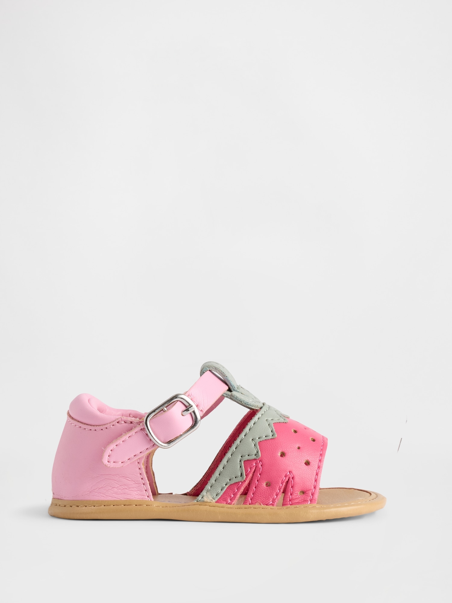Сандалии Gap Strawberry Sandals для малышей, цвет: Клубничный розовый