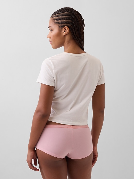 Image number 2 showing, Organic Stretch Cotton Shorty