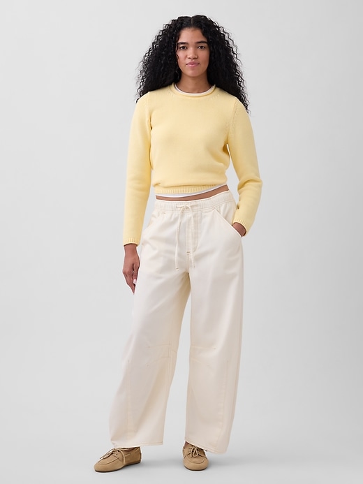 Image number 1 showing, Mid Rise UltraSoft Easy Horseshoe Jeans