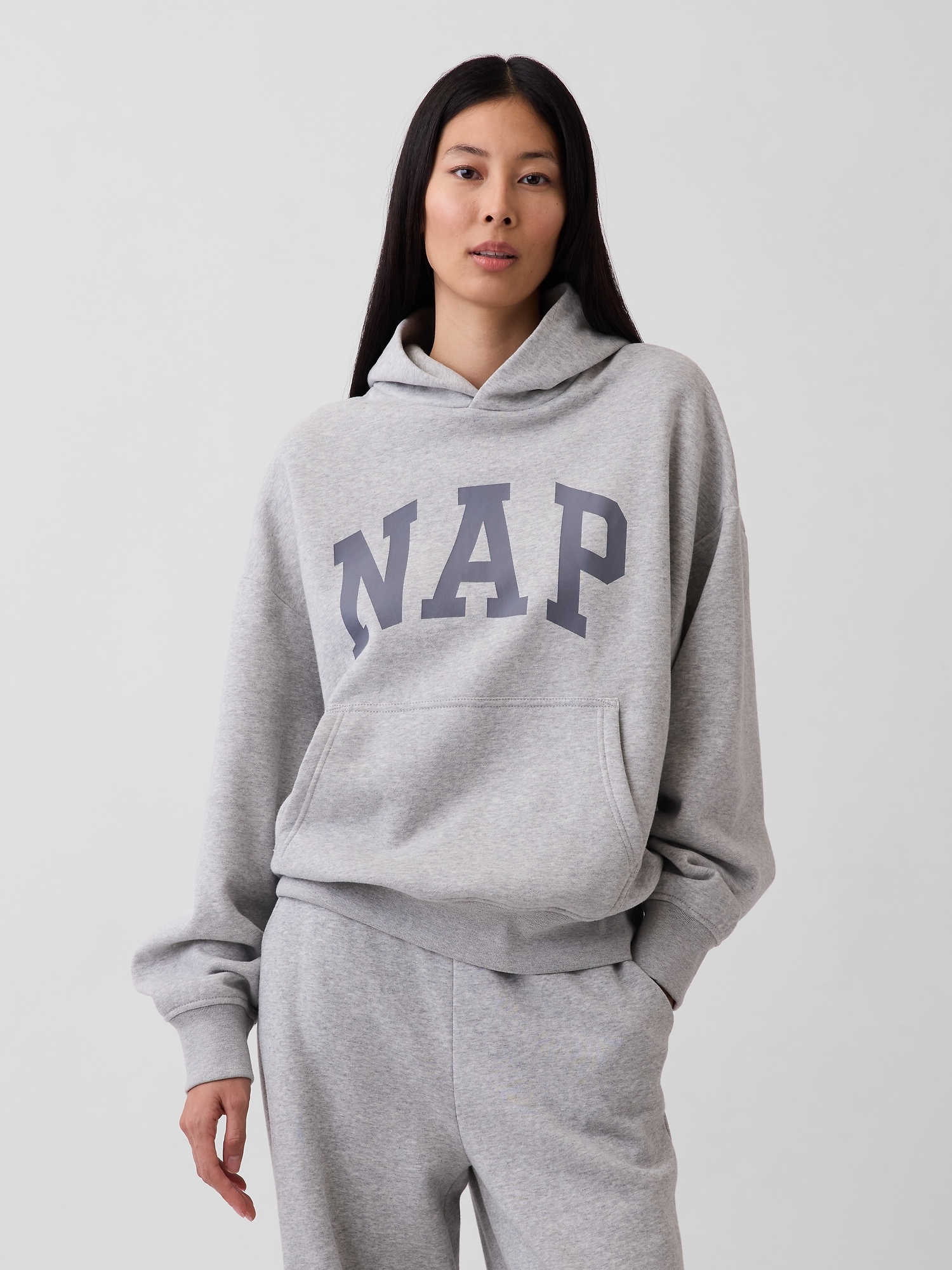 Adult VintageSoft NAP Logo Hoodie | Gap