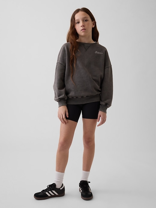 Image number 1 showing, Kids Quick-Dry Rib Bike Shorts