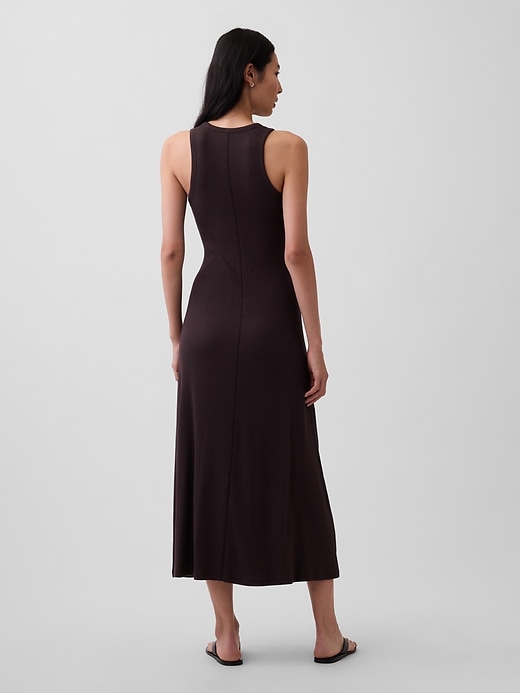 Image number 2 showing, Modern Rib Shelf-Bra Maxi Dress