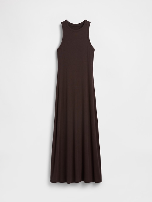 Image number 5 showing, Modern Rib Shelf-Bra Maxi Dress